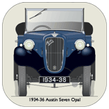 Austin Seven Opal 1934-36 Coaster 1